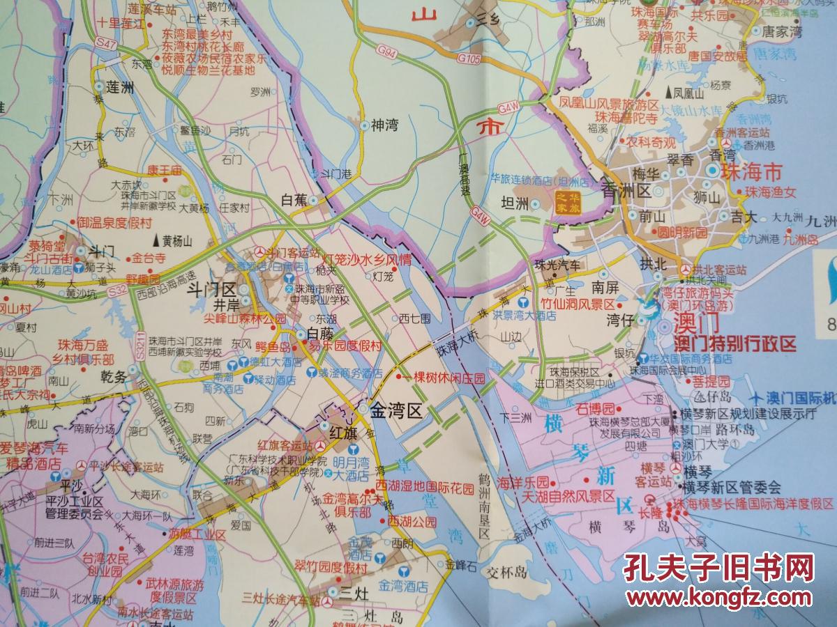 珠海市区最新地图，揭秘城市脉络与发展全貌