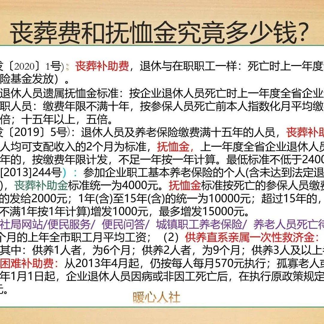 最新丧葬费抚恤金规定及其社会影响分析