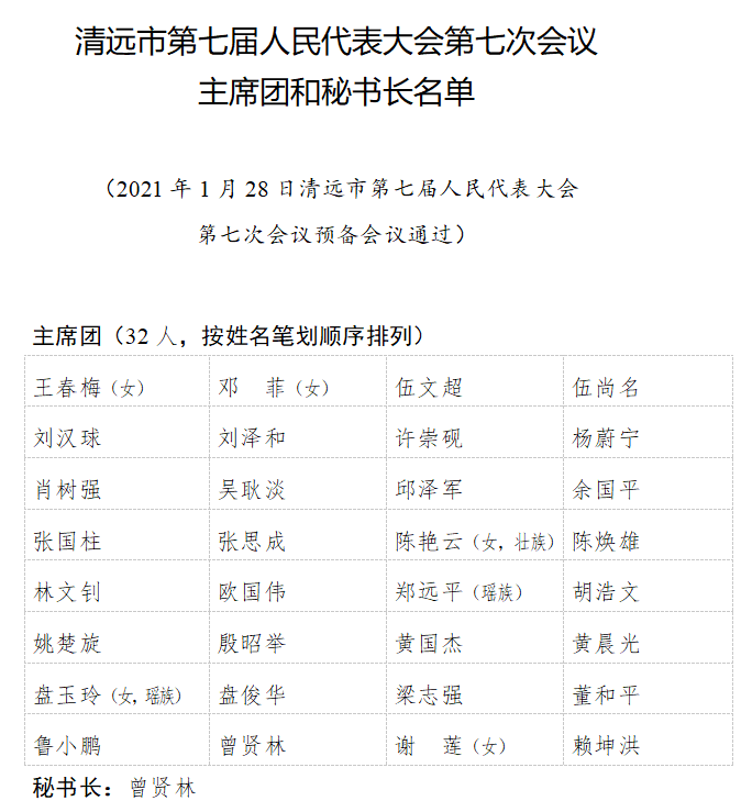 清远最新人事任免动态概览