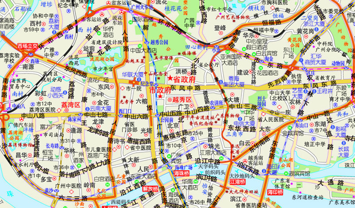 广州最新地图，探索都市繁华的魅力